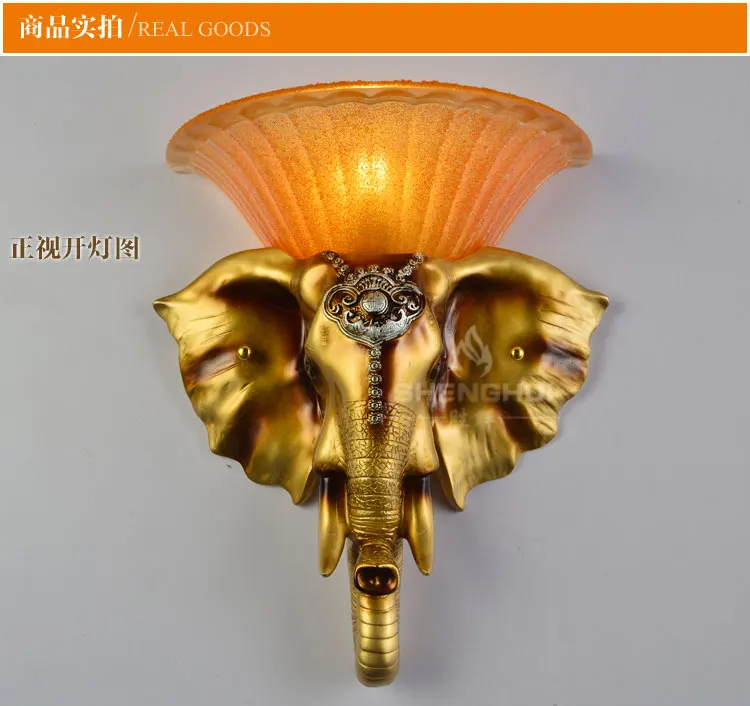 

Europe type restoring ancient ways wall lamp.. Corridor engineering resin lamp
