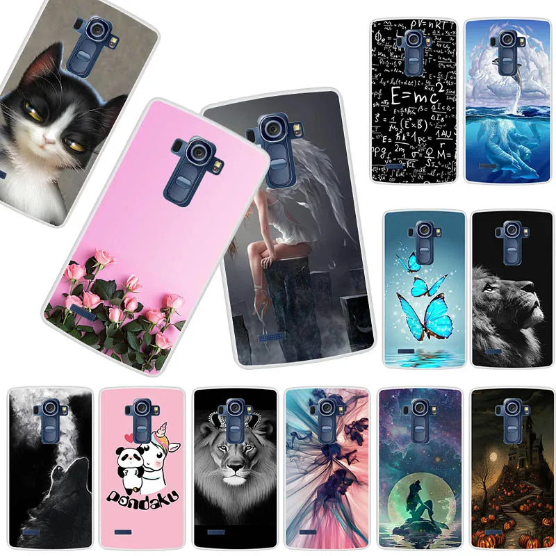 

Phone Case For LG G4 Case Soft TPU Cover Anti-knock Cellphone Cover Fashion Chic Pattern Painting Cover For LG G4 cases