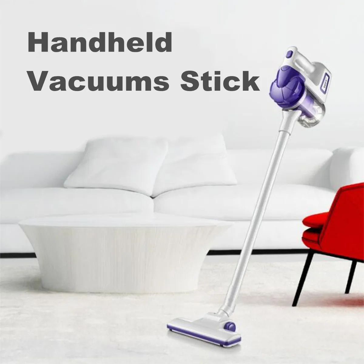 

Electric Rechargeable Suction Household Handheld Vacuums Stick Floor Cleaner Dust Machine High Power Wired Vacuum Cleaner 500W