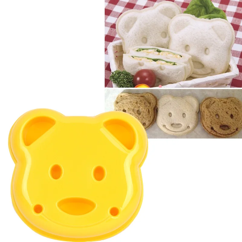 Подробная информация о прекрасный медведь пластиковый хлеб для сэндвичей тост