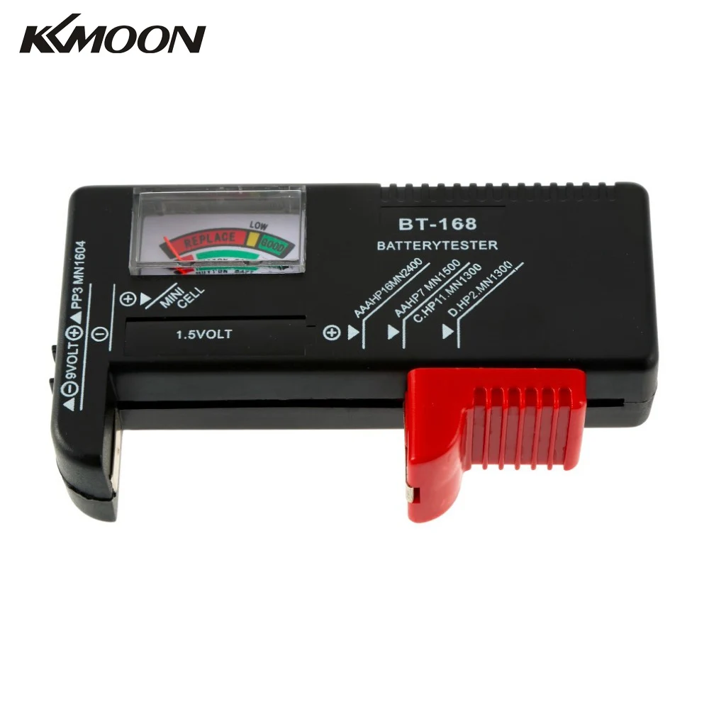 

New Dial Display Battery Measuring Tools Universal Battery Tester Volt Checker for AA/AAA/C/D/9V/1.5V Button Cell Battery