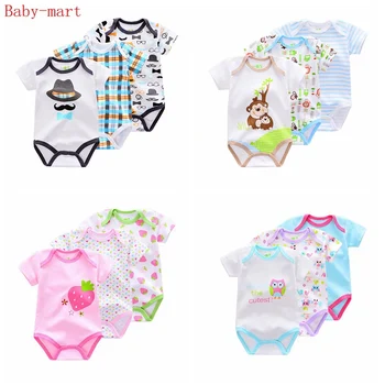 3 Pieces/lot Summer Baby Boys Animal style cotton