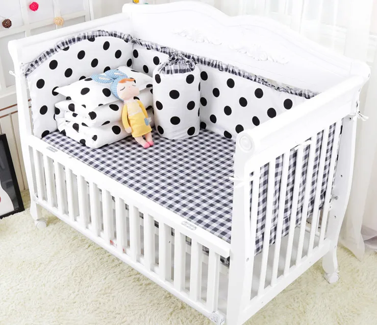 تعزيز! 6/9 قطعة نقطة الطفل طقم سرير سرير الفراش السرير حول سرير بيبي أغطية بطانية مجموعة كاملة ، 120*60/120*70 سنتيمتر تعزيز! 6/9 قطعة نقطة الطفل طقم سرير سرير الفراش السرير حول سرير بيبي أغطية بطانية مجموعة كاملة ، 120*60/120*70 سنتيمتر