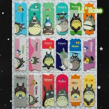 18 шт./компл. милые интересные животных Тоторо бумажная Закладка закладки для книг подарки офисные и школьные принадлежности