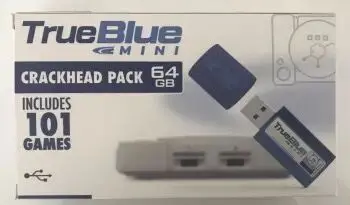 True blue mini Fight Pack 32 Гб с 58 играми/METH PACK 64 ГБ с 101 играми/CRACKHEAD PACK 64 ГБ с 101 играми для ps1 консоли - Цвет: CRACKHEAD PACK 64gb