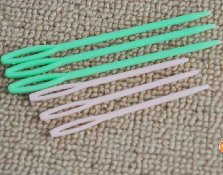 

20pc Knitting Needlework kits Mixed Multicolor Plastic Knitting Needles set DIY Hand Tool Sewing needle NEEDLE-73608