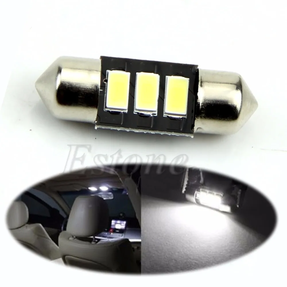 1 шт. 31 мм 5730 SMD LED C5W DE3021 DE3175 CANBUS безошибочная лампа Внутренняя купольная