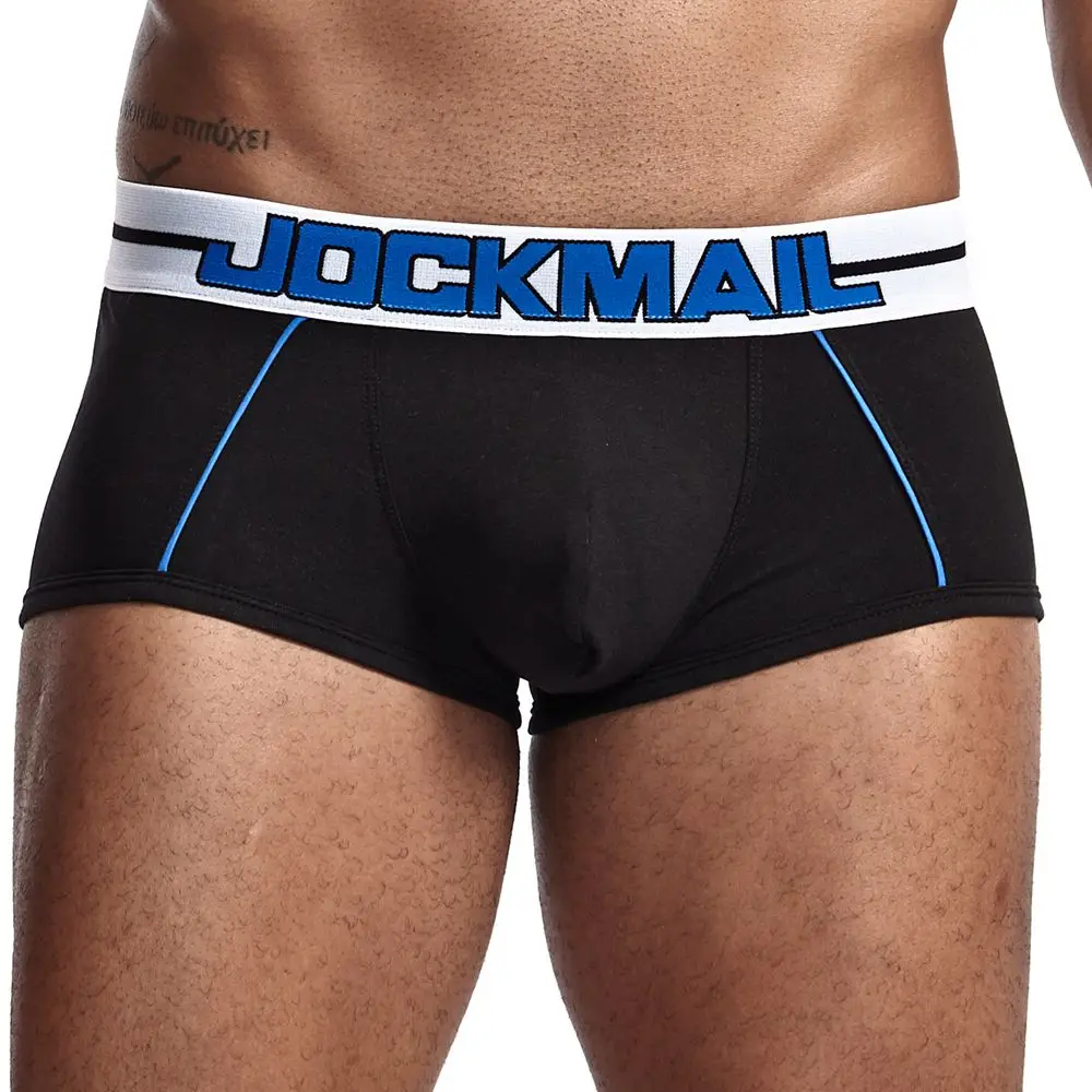 JOCKMAIL, Мужская одежда, новинка, мужские боксеры, фирменное Мужское нижнее белье, хлопок, дышащие, сексуальные, cueca, боксеры, ropa interior hombre slip