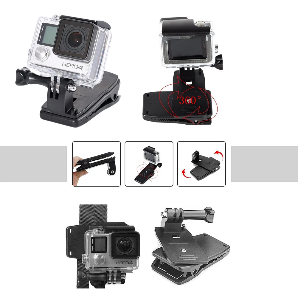 QQT for GoPro Accessories Set Kit for Gopro Hero 7