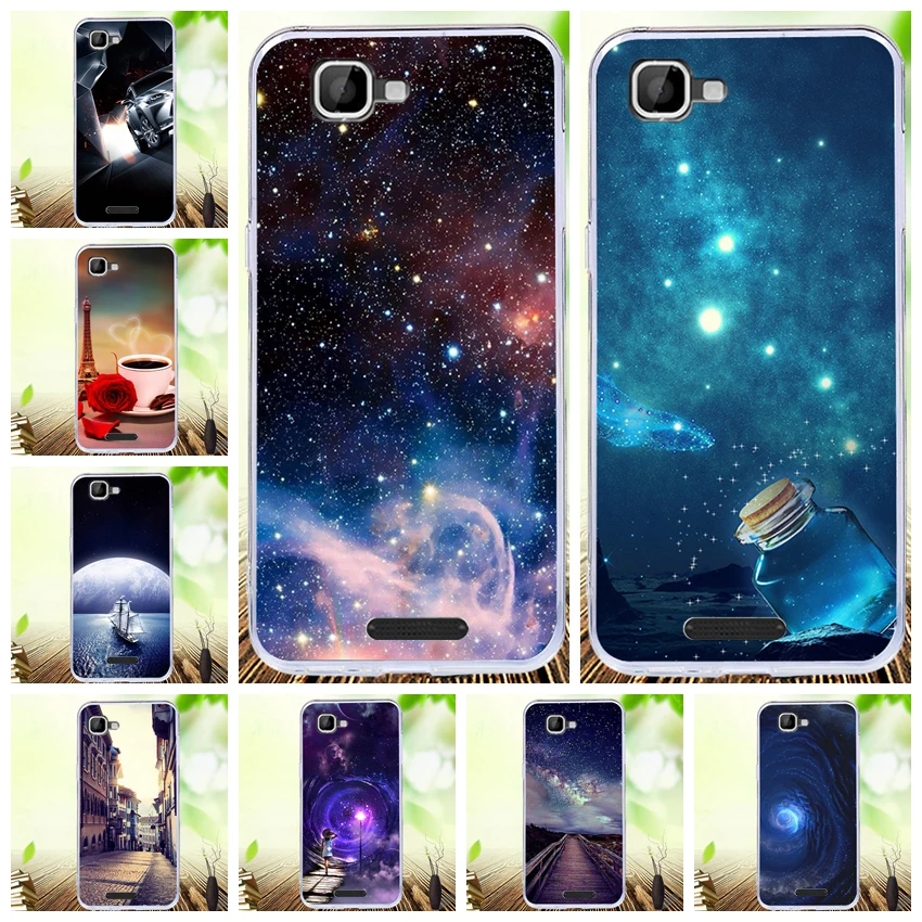 

Lamocase Soft TPU Phone Case For Wiko Rainbow Explay Fresh Patterned Cover For Explay Fresh 5.0 inch Cute Cat Back Case Covers