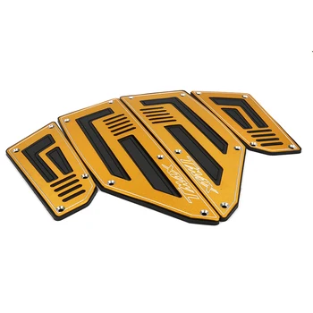 

Tmax530 Motorcycle Accessories Aluminium Alloy Rubber Footpeg Foot Step Pedal for Yamaha Tmax 530 Tmax530 T-MAX 530 2014-2016