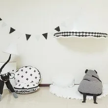 Детская кроватка сетка Красивая индийская детская палатка дом хлопок белый Угол номер фотография ребенок полумесяц детский тент в игрушечных палатках