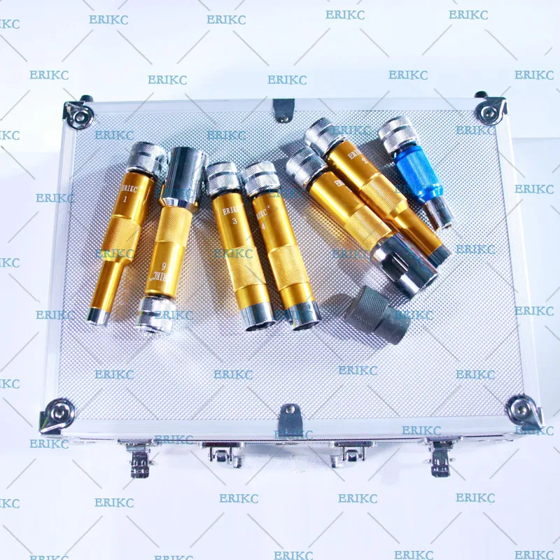 ERIKC Shims Lift Measure Instrument E1024007 Common Rail Injector Nozzle Washer Space Testing Tools sets (1)
