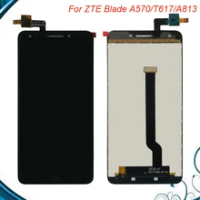 100% Tested OK Original For 5.5'' ZTE Blade A570 T617 A813 LCD Display+Touch Screen Digitizer Assembly Replacement Free Shipping 100% Tested OK Original For 5.5'' ZTE Blade A570 T617 A813 LCD Display+Touch Screen Digitizer Assembly Replacement Free Shipping