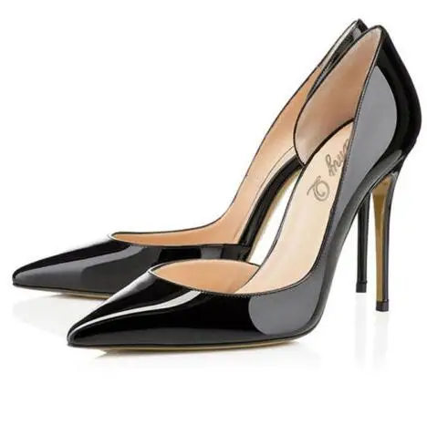 

Carpaton Women Elegant Pointed Toe Stiletto High Heel Ladies Dress Party Office Shoes Sexy Cutouts Thin Heels Woman Pumps