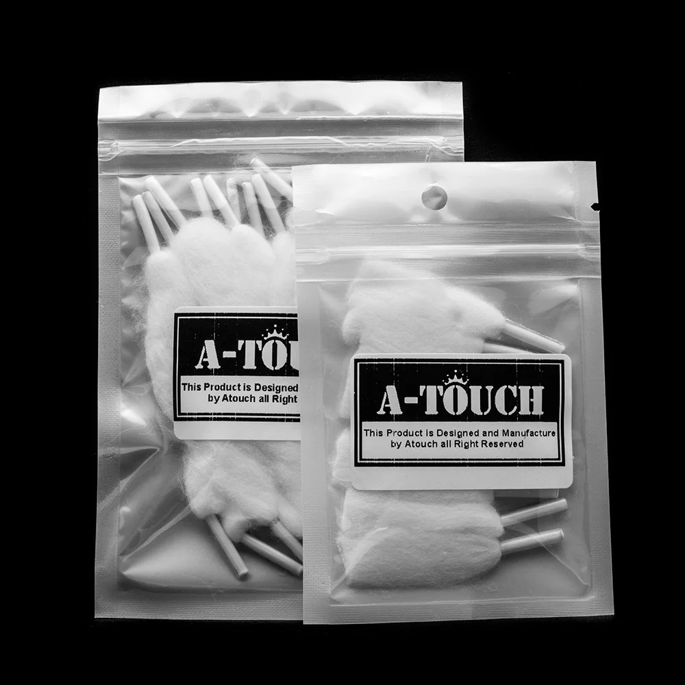 

Eletronic Cigarette Accessories Organic Cotton Shoelace DIY Wick Cotton For RTA Tank Vaporizer Atomizer Vape