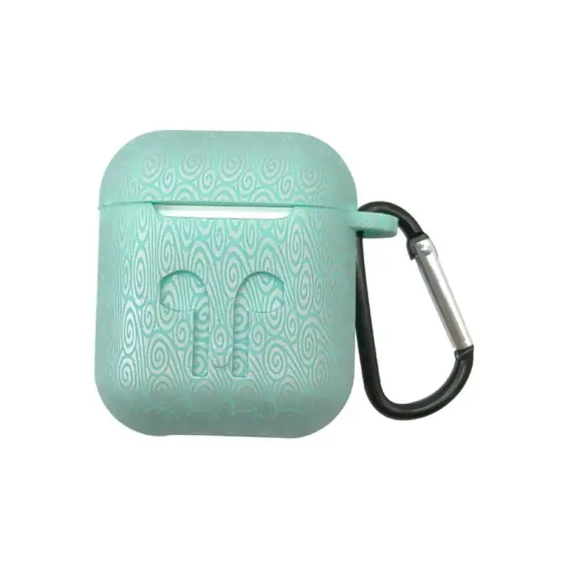 Чехол для наушников Apple Airpods силиконовый защитный чехол украшение Airpods/Tws i10