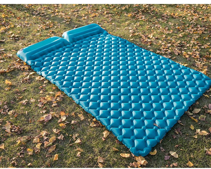 2 человека воздуховлагостойкие коврики для кемпинга надувная подушка для пикника на открытом воздухе пляжное Клетчатое одеяло для отдыха дома мягкая кровать дорожные маты