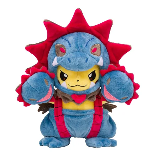 Аниме Пикачу Косплей Hydreigon Tyranitar Charizard Pok маньяк Peluche плюшевые игрушки для детей на день рождения Рождественский подарок SA1900