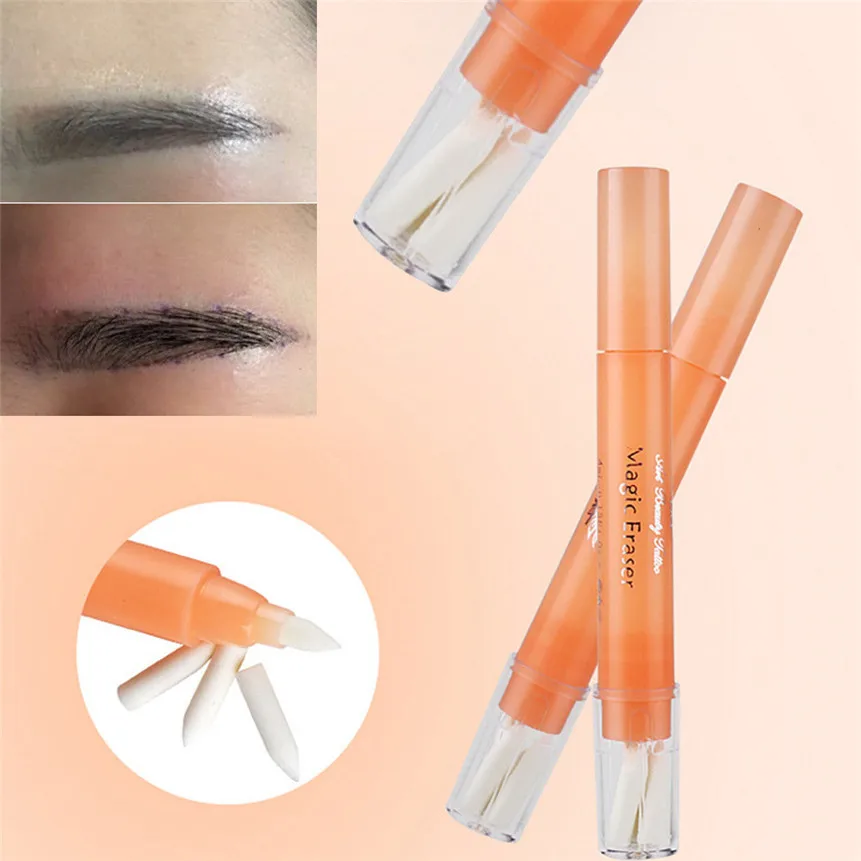 

Drop Shipping 1PC Tattoo Eyebrow Design Remove Skin Marker Pen magic eraser pen Tattoo Tools 70829