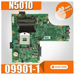 09909-1 для DELL inspiron N5010 CN-0VX53T 0 V X 53 T VX53T 09909-1 48.4HH01.011 HM57 без GPU оригинальный Тесты материнская плата