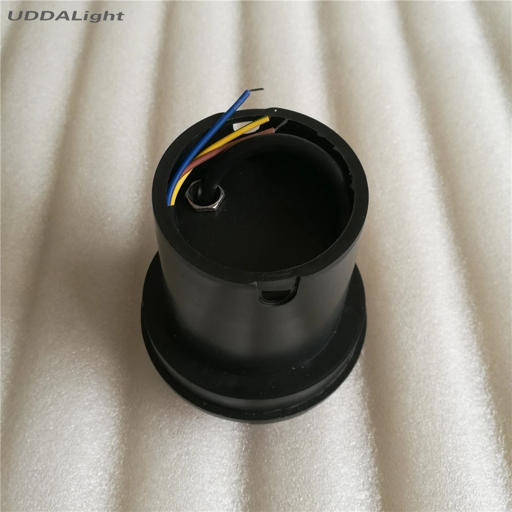 Conduziu a Luz à Terra Subterrânea 2 3 4 Iluminação Lateral 100*90mm Preto Ip67 Jardim Ac12v 5w 1 - 18 Lâmpadas subterrâneas