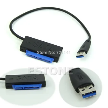 

USB NEW 3.0 to Sata Cable 22 Pin 7+15pin HDD Hard Disk Driver Adapter Converter