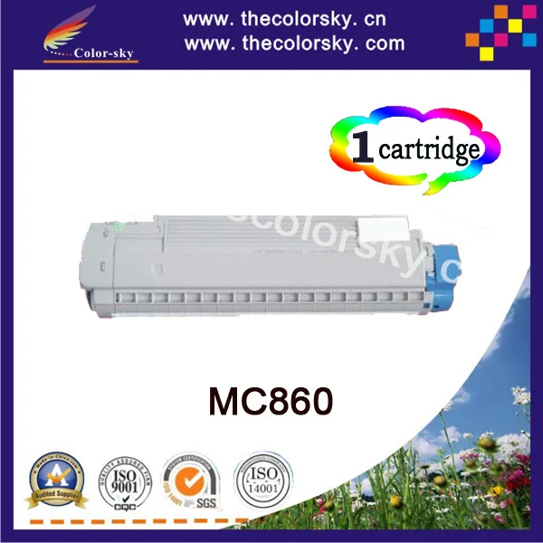 

(CS-OMC860) Color toner laser cartridge for OKI 44059212 MC860 MC860dn MC860dtn MC860dhn (9.5k/10k pages) free Fedex