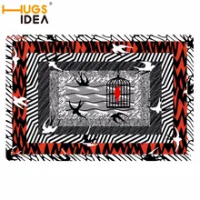 Креативный HUGSIDEA входной ковер, Забавный резиновый ковер Twenty One Pilots для двери, пола, гостиной, кухни, ванной комнаты, Mats40* 60 см