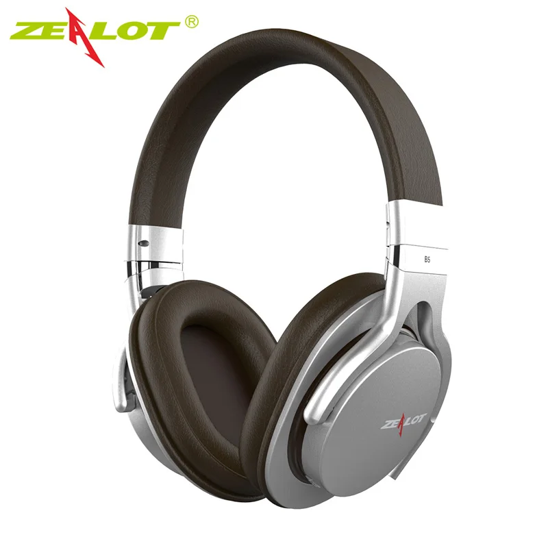 ZEALOT B5 Bluetooth наушники с tf картой музыкальная гарнитура Hi Fi стереозвук беспроводная