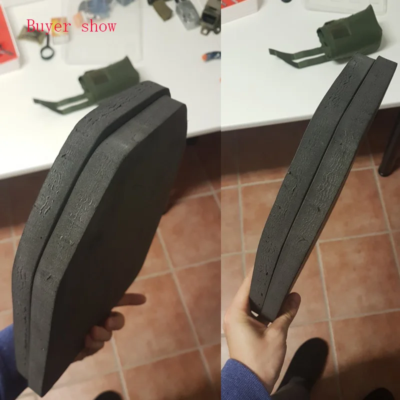 Chaleco de ciclismo al aire libre Pad táctico a prueba de golpes armadura de entrenamiento 2 placas SAPI militar Airsoft Wargame ejército chaleco accesorios para JPC