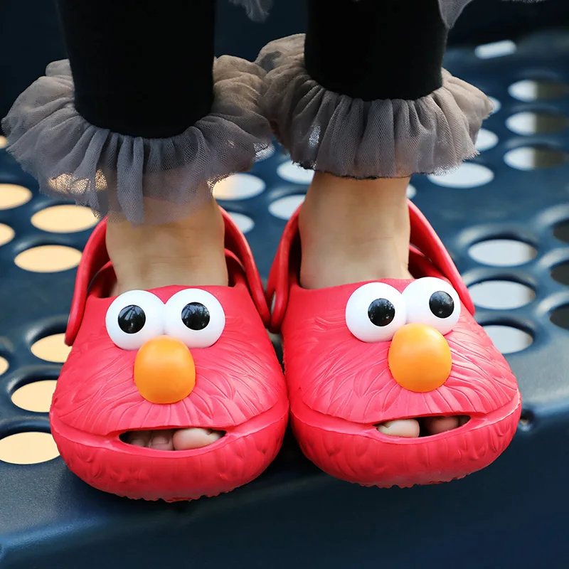 Летние детские тапочки для девочек и мальчиков; милые модные детские сандалии с героями мультфильмов; нескользящая домашняя обувь; детская пляжная обувь