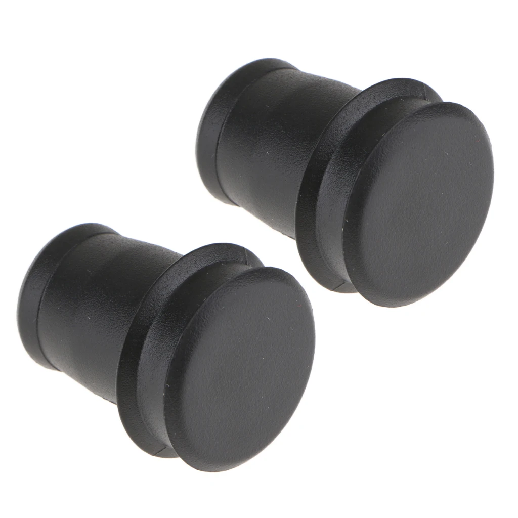 2 Pieces Car Cigarette Lighter Plug Socket Cover for Universal BMW ABS Environmental Anti-Retardant.
