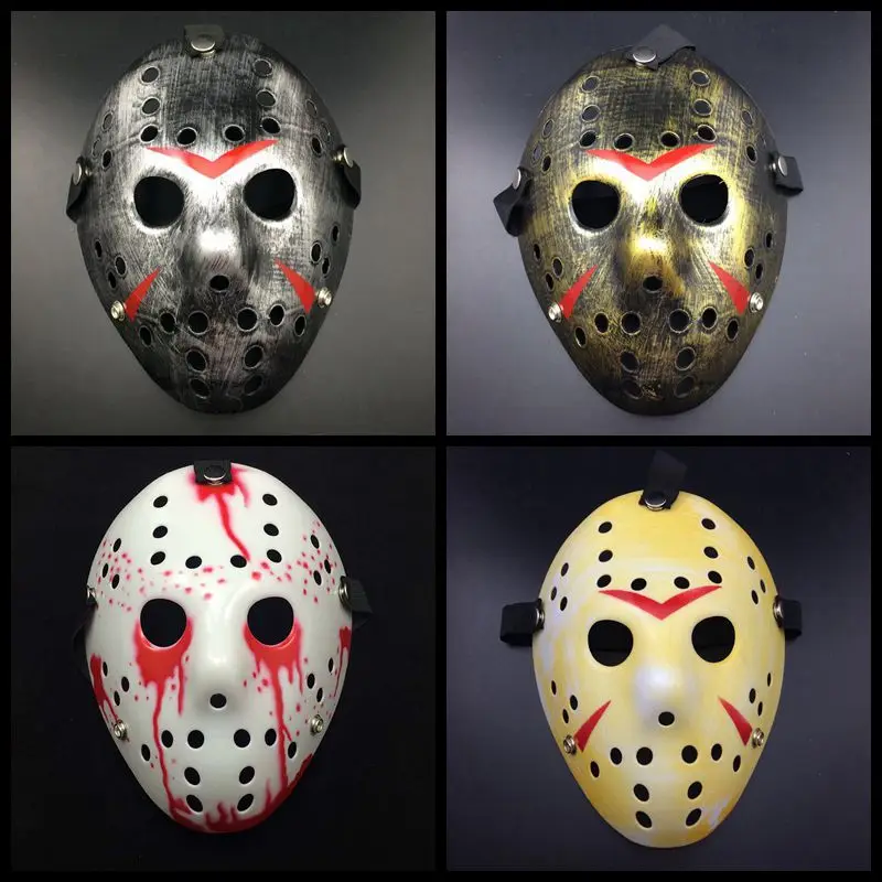 

New Jason vs Friday The 13th Horror Hockey Cosplay Costume Halloween Killer Masquerade Mask Halloween mask Action Figure toys