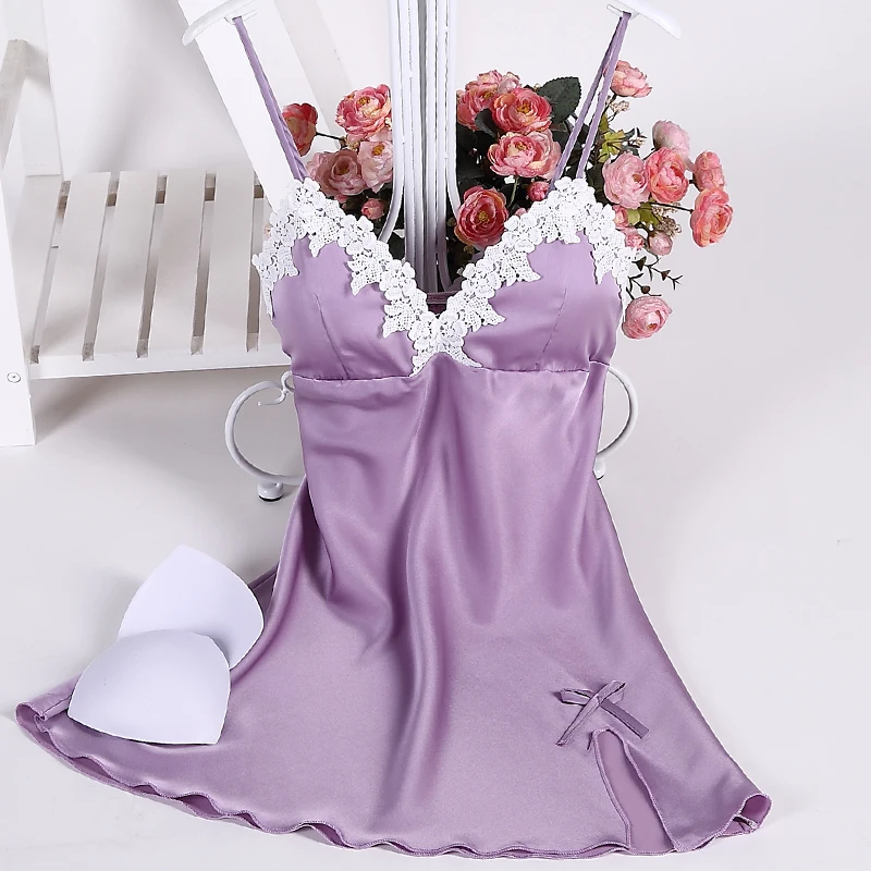 purple silk like robes suits (2)
