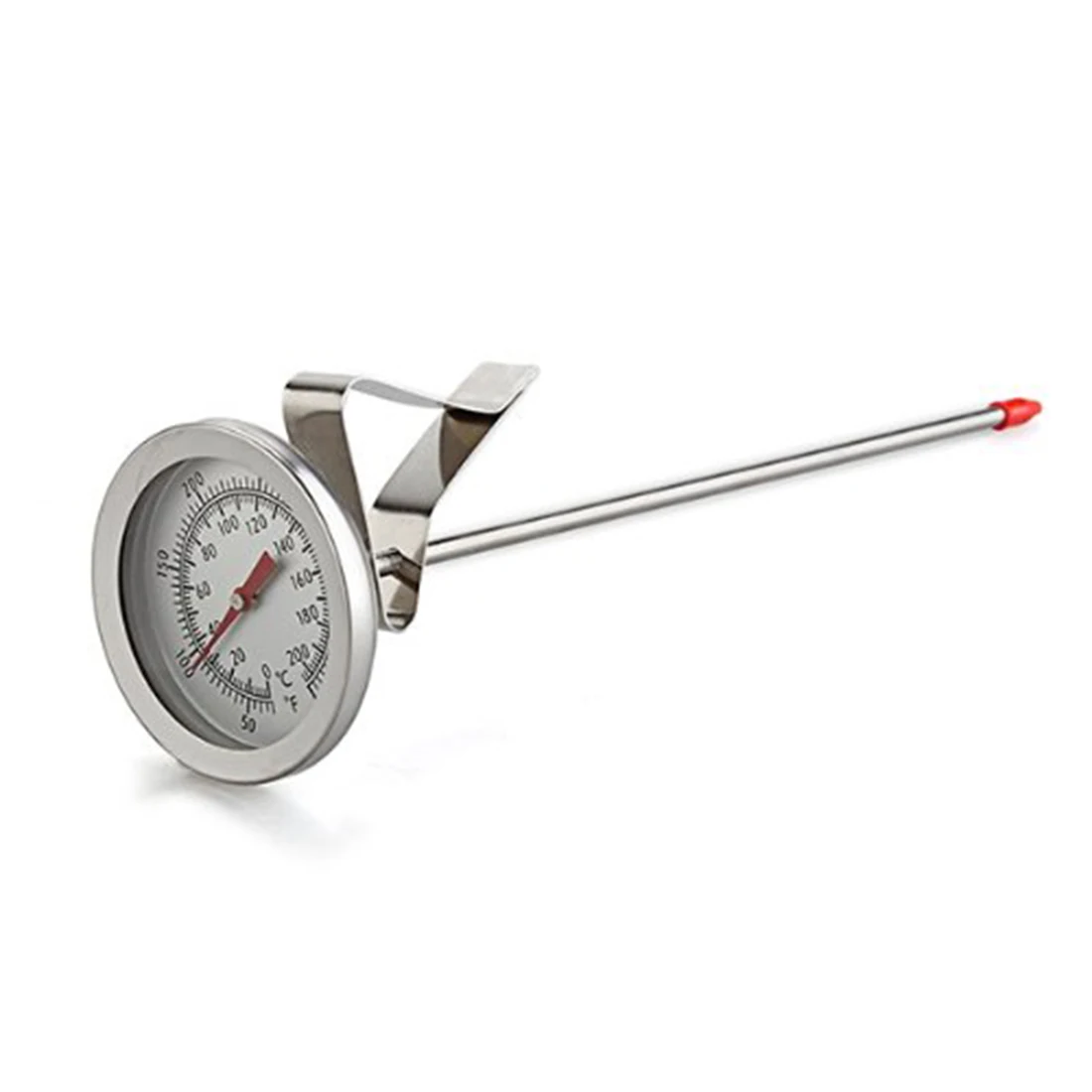 

Stainless Steel Cooking Oven BBQ Barbecue Probe Thermometer Food Meat Gauge 200 Degree Centigrade