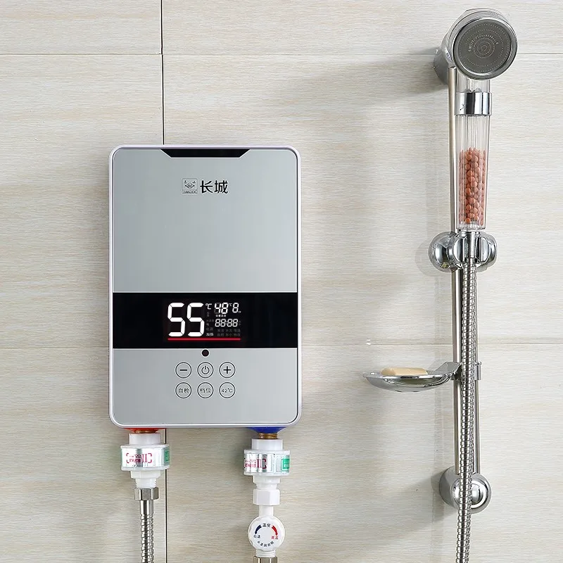 7000 w chauffage rapide chauffe eau instantané électrique ménage salle de bains cuisine location chambre température constante tenture murale chauffage