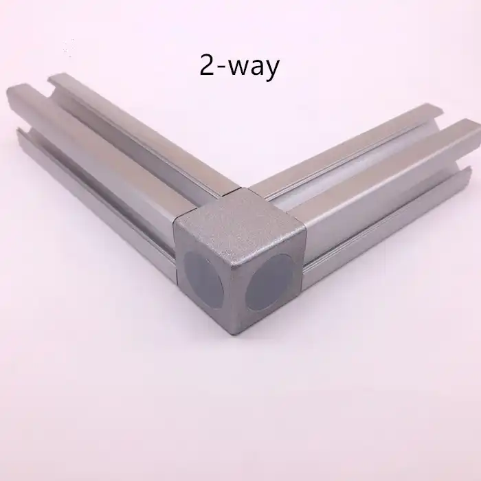 3030 Aluminum Profile Fittings 2 Way 3 Way Corner Connector Two Or Three Way Right Angle Connection Block Dimensional