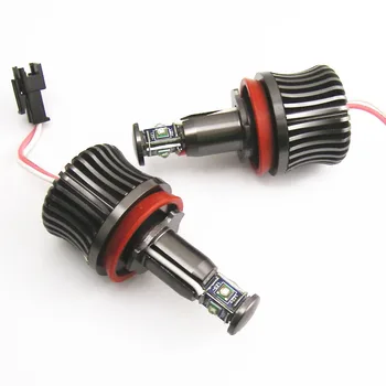 

2Pcs H8 LED 20W Blue Angel Eye Light Halo Rings High Power Bulbs Error Free Fit For BMW E92 M3 X5 X6 Z4 ect