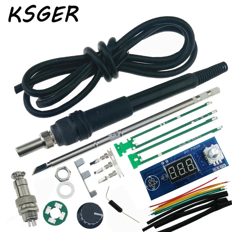 

2019 New Version STC T12 Controller With T12-K Digital Soldering Iron Station Temperature Controller Kits