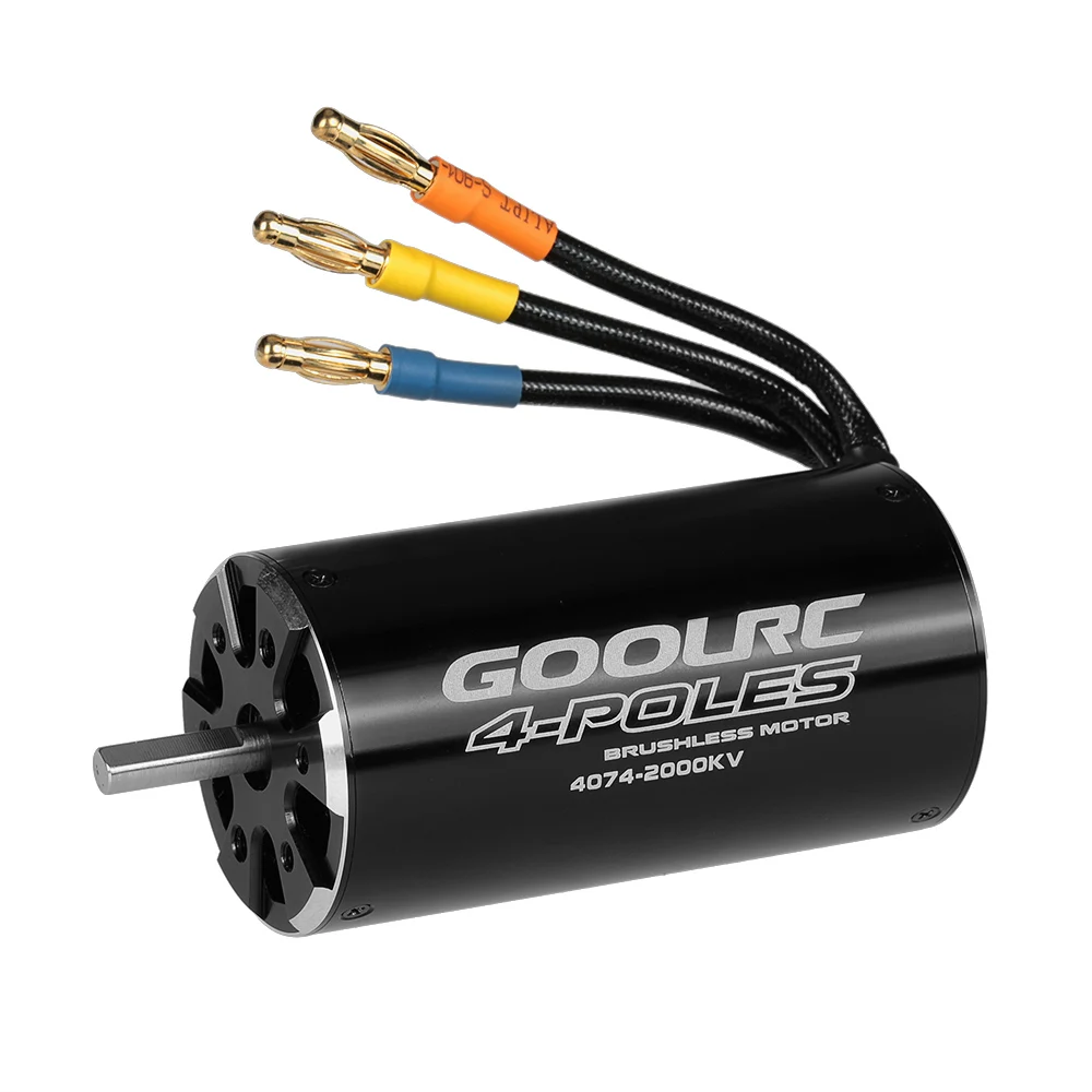 

Original GoolRC 4074 2000KV Brushless Motor and 40-S Water Cooling Jacket Combo Set for 1000mm (or Above) RC Boat Parts