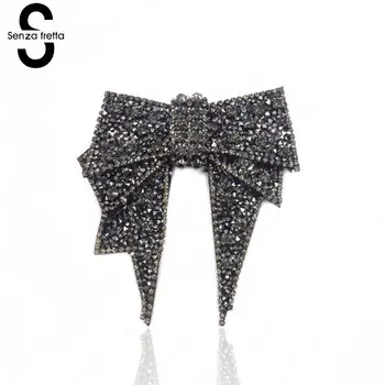 

1pc Beautiful Bow Decorations Sandals High Heels Shoes Button Clip DIY Manual Metal Shoe Decorations 10.9*11cm DOP9872