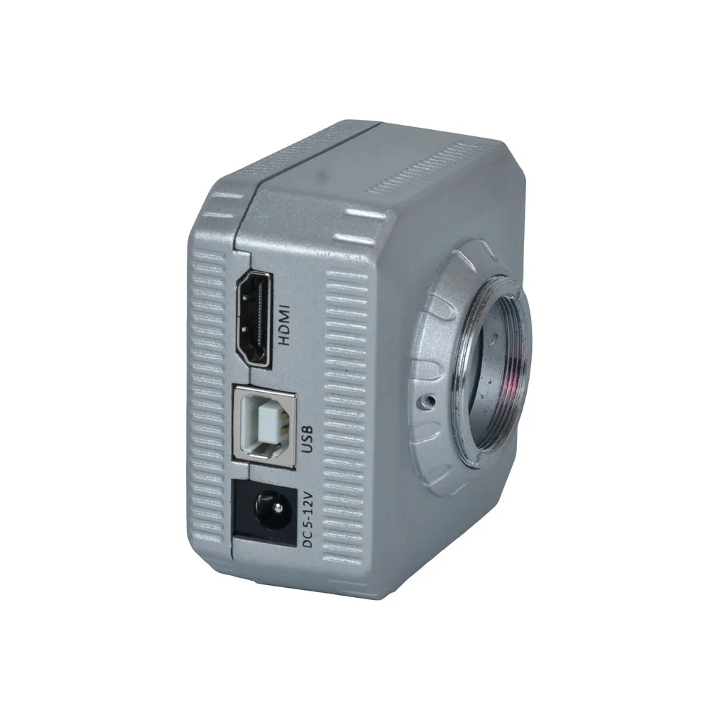 16MP 1080P HDMI USB выход промышленный микроскоп камера + 100X C mount объектив 40 Led свет для