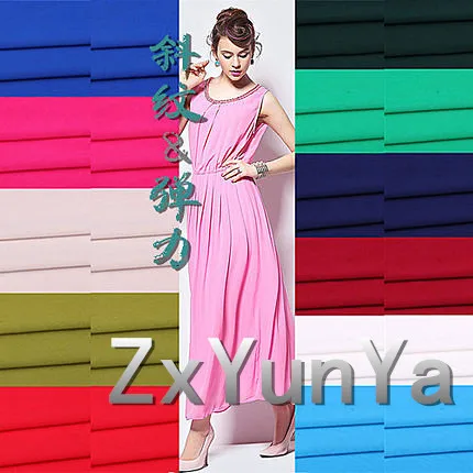 [Yqqyqqyqqyqyqq] новая саржа хлопок S эластичная хлопковая ткань искусственный шелк ткань корейское платье