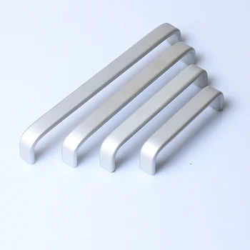 

fengye Solid Aluminum Kitchen Door Cabinet Straight Handle Pull Knobs Furniture Hardware