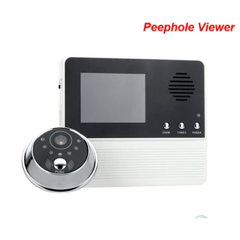 

DOOR PHONE 2.8'' TFT LCD Screen digital door PEEPHOLE viewer SECURITY camera 120 Degree Angle view infrared night vision