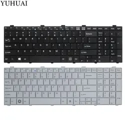 Новая клавиатура США для ноутбука Fujitsu Lifebook AH530 AH531 NH751 A530 A531 черный английский Клавиатура ноутбука
