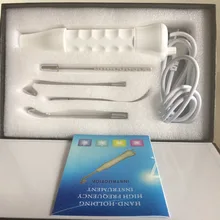 Portable High Frequency D'arsonval Facial Electrode Spot Acne Remover Skin Care Face Hair Spa Salon Beauty Device
