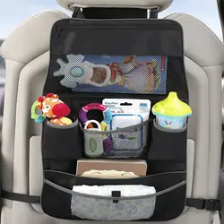 Автомобильное сиденье сумка органайзер задний хранение подвесные Сумки Мульти Карманный держатель детская Сетчатая Сумка для коляски