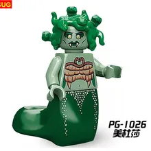 GUSUG 100 шт. Супер герои Marvel Медуза Inhumans королевская семья кирпичи Дети DIY игрушки образовательные подарки PG8061